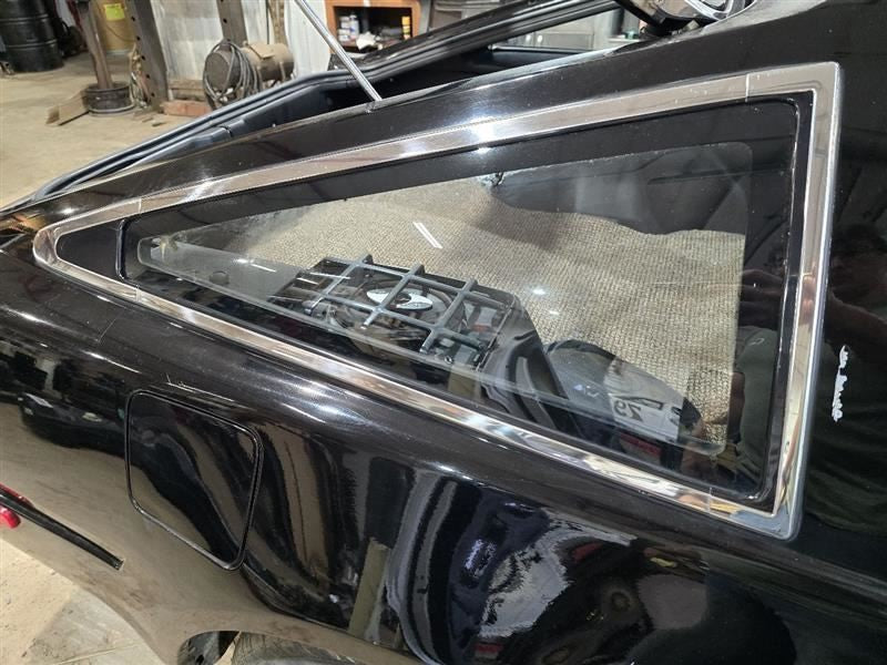 Passenger Right Quarter Glass 2 Passenger Fits 84-89 300ZX 593701