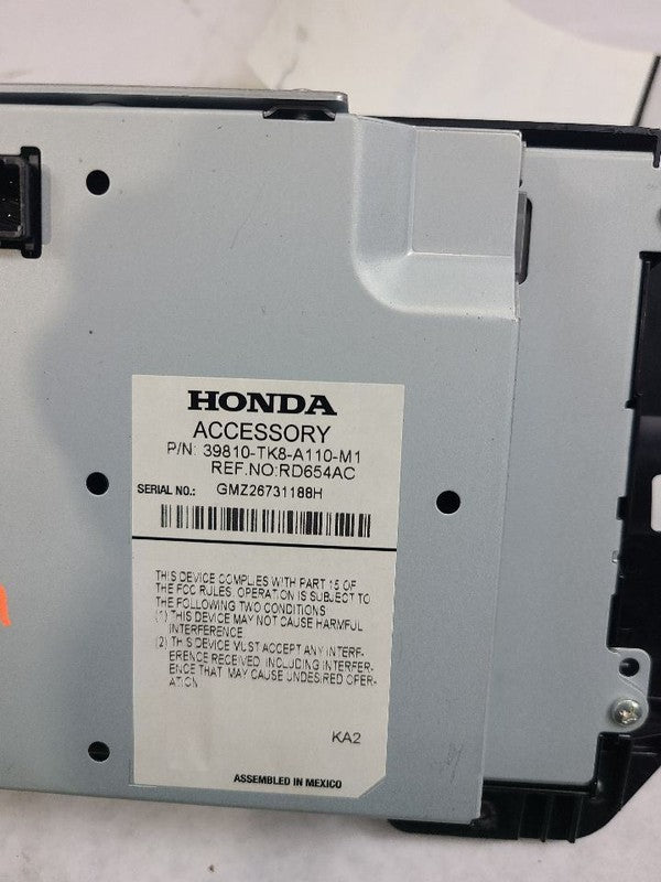Info-GPS-TV Display Screen Upper Dash Fits 14-17 ODYSSEY 609131 39810T