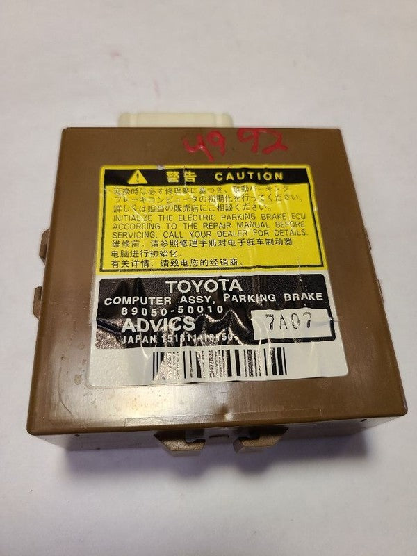 Chassis ECM Parking Brake Control Fits 07-17 LEXUS LS460 623623