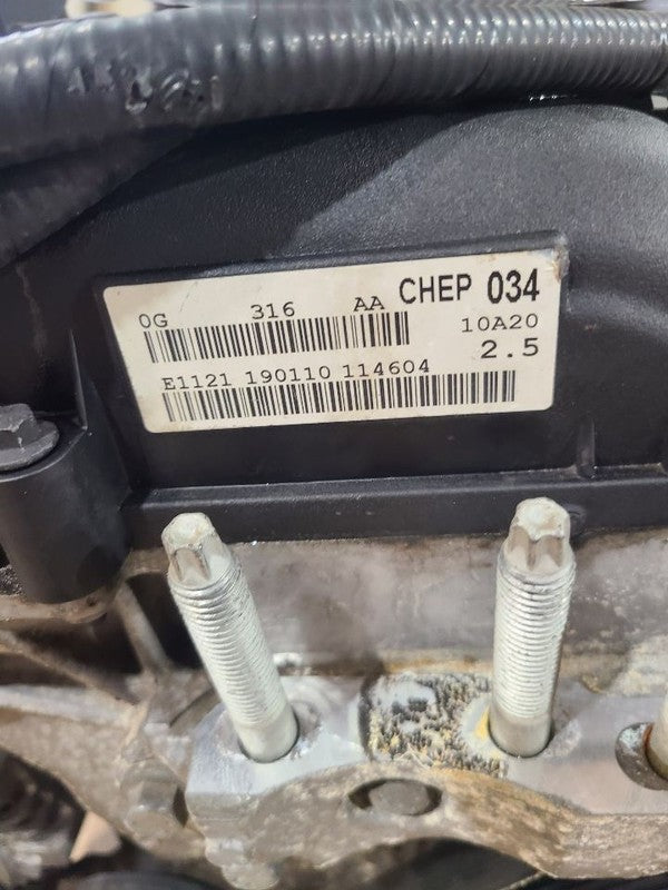 Engine Gasoline 2.5L VIN 7 8th Digit Fits 09-12 ESCAPE 659128