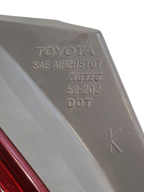 Driver Left Tail Light Hatchback Fits 09-11 YARIS 674836