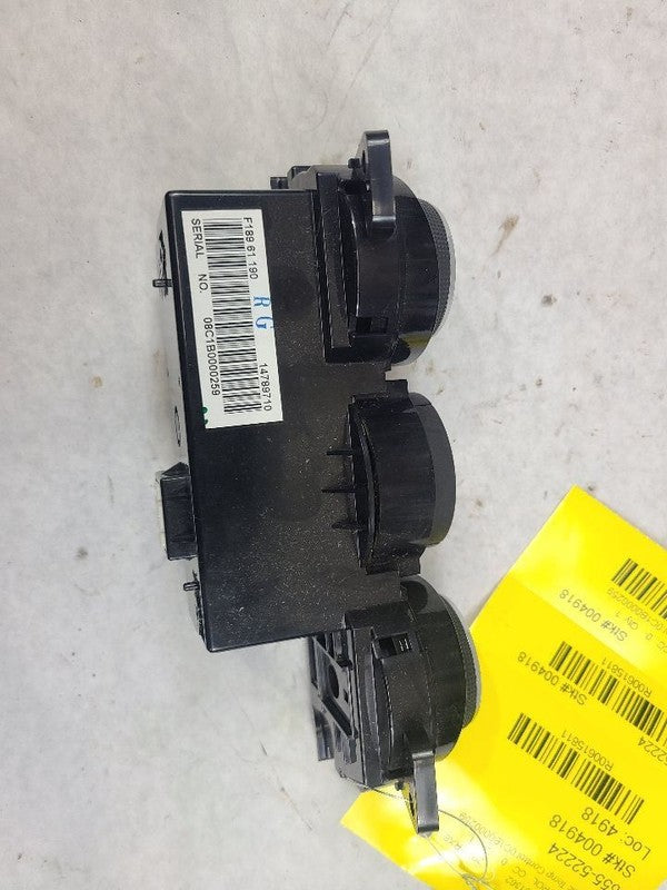 Temperature Control Automatic Temperature Control Fits 09-11 MAZDA RX8