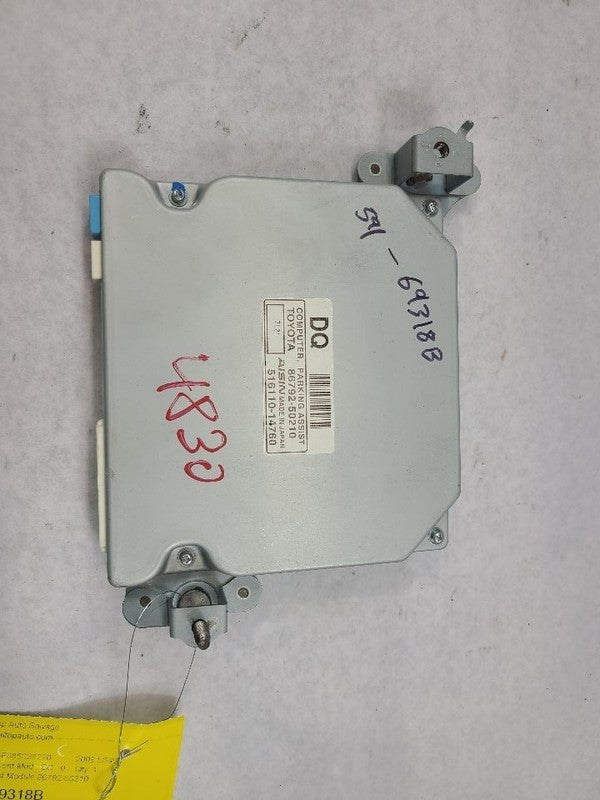 Chassis ECM Driver Park Assist ID 86792-50210 Fits 09 LEXUS LS460 6065