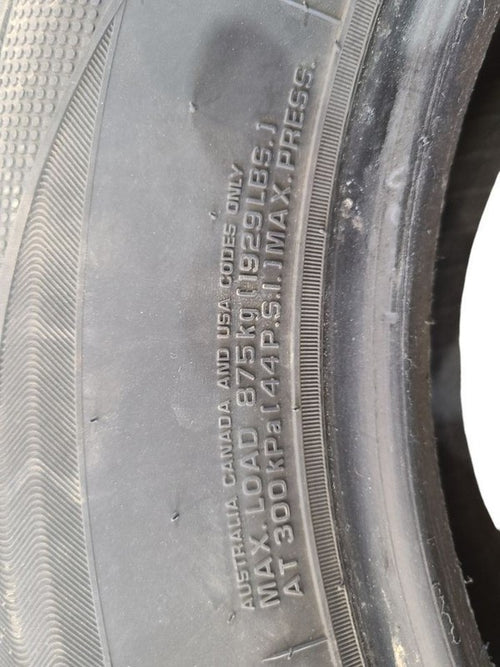 1 Used Tire 235 65 16 75% 666627