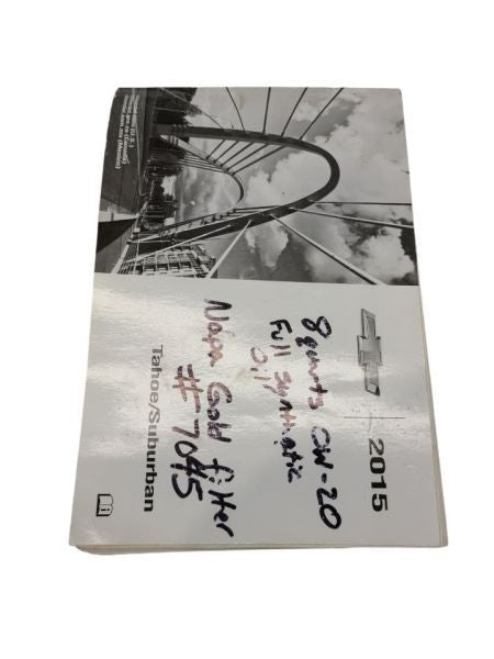 SUBURBN15 2015 Owners Manual 600908