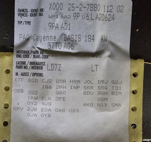 Passenger Air Bag Front Passenger Dash Fits 03-06 08-10 PORSCHE CAYENN