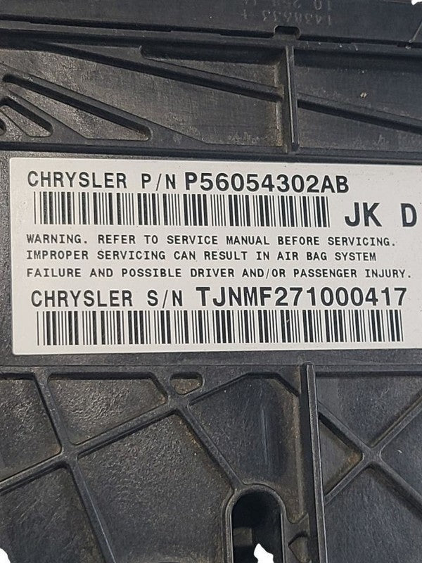 Chassis ECM Below Passenger Side Front Seat Fits 10-11 WRANGLER 671392