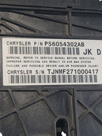 Chassis ECM Below Passenger Side Front Seat Fits 10-11 WRANGLER 671392