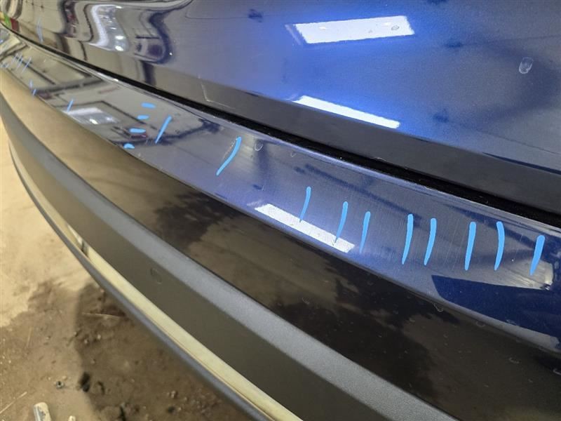 Rear Bumper Park Assist With Chrome Accent Trim Fits 16-18 PILOT 60834