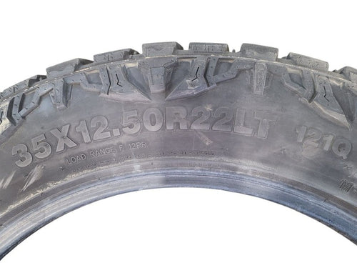 1 Used Tire 35x12.50x22  11/32  Terra Hunter  665968