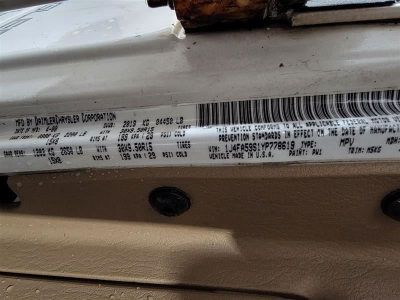 WRANGLER  2000 Wiper Arm               530205