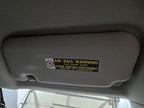 Passenger Sun Visor Illuminated Fits 11-13 LEXUS CT200H 621298