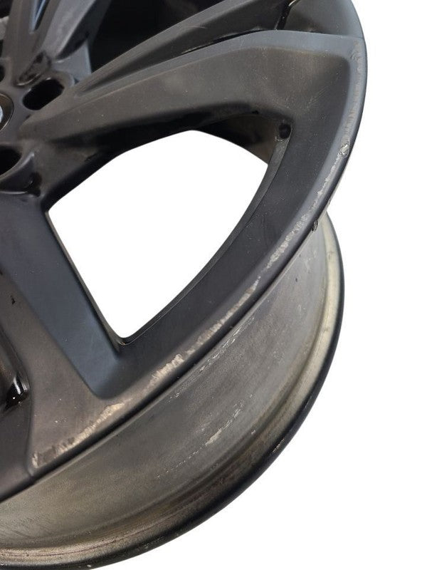 Wheel 19x8 Alloy 5 Twisted Spoke Painted Black Fits 23-26 INTEGRA 6713