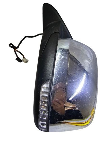 Driver Side View Mirror Power Heated Chrome Fits 11-18 GRAND CHEROKEE 