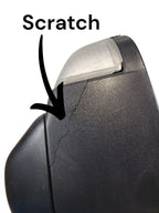 Driver Side View Mirror Power 7x11" Black Fits 21-22 DODGE 2500 PICKUP