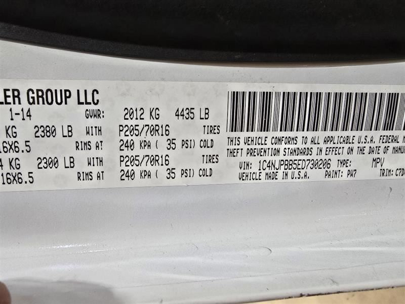 PATRIOT   2014 Center Cap Wheel 610357