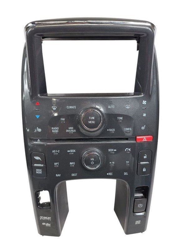 Audio Equipment Radio Control Panel With Heated Seat Fits 11-13 VOLT 6