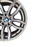 Wheel 19x9-1/2 Alloy Rear 5 Double Spoke Fits 15-18 BMW X4 636794