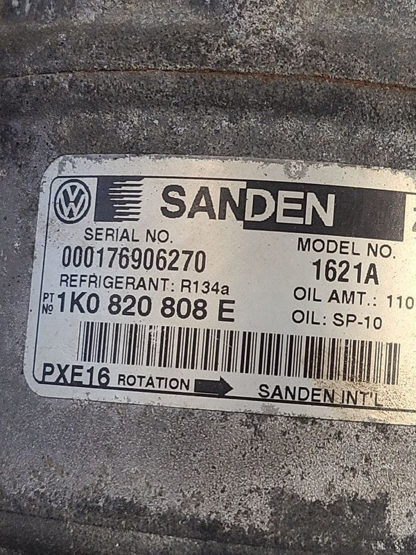 AC Compressor Fits 13-14 PASSAT 666907