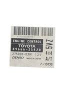 Engine ECM Electronic Control Module Right Hand Dash Fits 01 4 RUNNER 