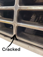Grille From 8501 GVW Chrome Fits 92-97 FORD F250 PICKUP 651949