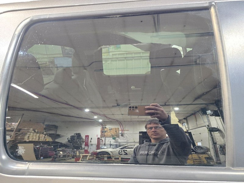 Passenger Rear Door Glass Crew Cab 4 Door Fits 09-14 FORD F150 PICKUP 