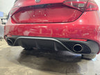 Rear Bumper Sport Pkg Opt Mcy With Park Assist Fits 17 GIULIA 644419