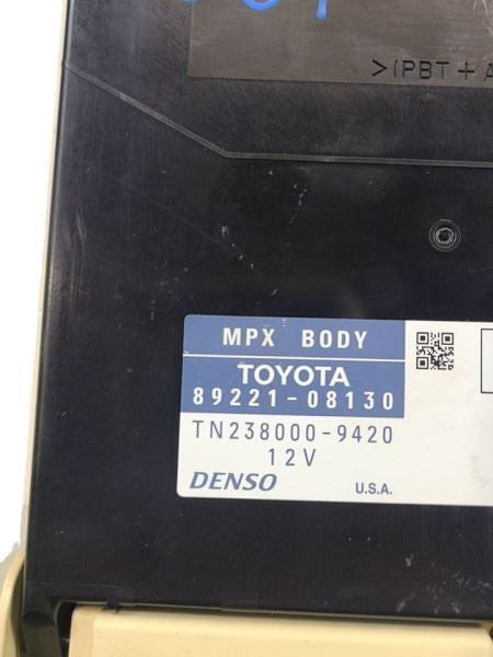 Chassis ECM Multiplex Network Left Hand Dash Fits 15-17 SIENNA 573290