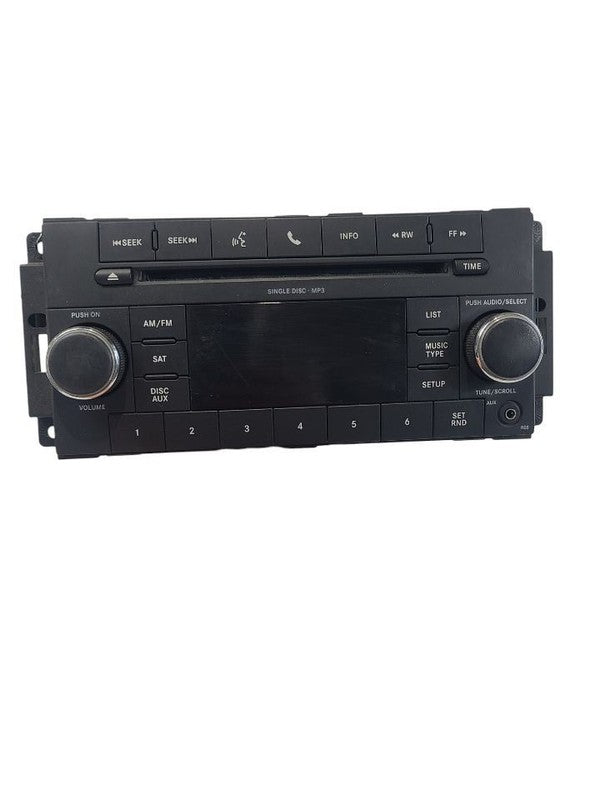 Audio Equipment Radio Am-fm-cd ID RES With Satellite Fits 08-11 NITRO 