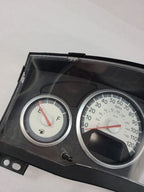Speedometer Cluster White Numbered Gauges 3 Pod MPH Fits 10 CARAVAN 56