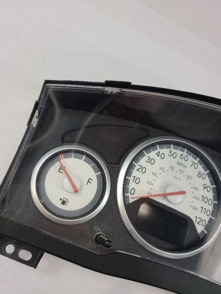 Speedometer Cluster White Numbered Gauges 3 Pod MPH Fits 10 CARAVAN 56
