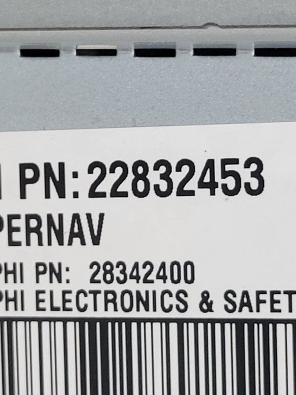 Audio Equipment Radio Opt Gmq Fits 12-14 ESCALADE 670477 22832453