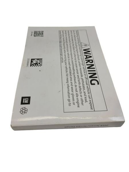 TERRAIN   2018 Owners Manual 581723