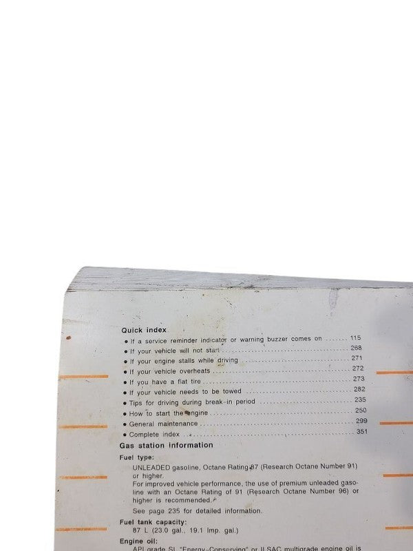 4 RUNNER  2003 Owners Manual 641691