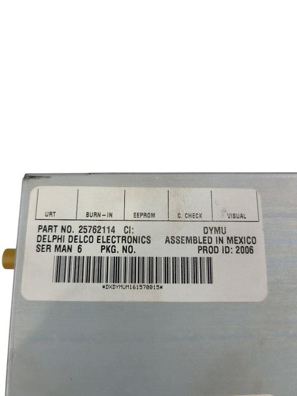 Audio Equipment Radio VIN W 4th Digit Limited Opt U2K Fits 06-16 IMPAL