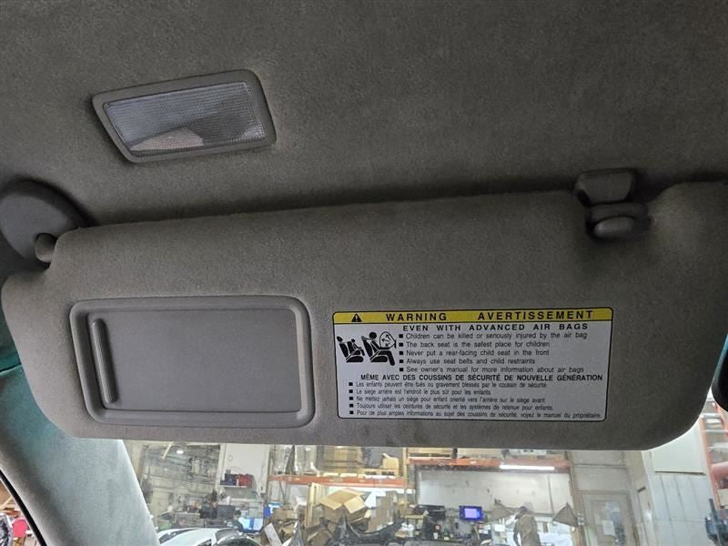 Driver Left Sun Visor Illuminated Fits 07-09 LEXUS LS460 606229