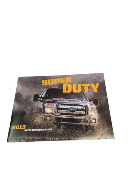 F350SD    2013 Owners Manual 589942
