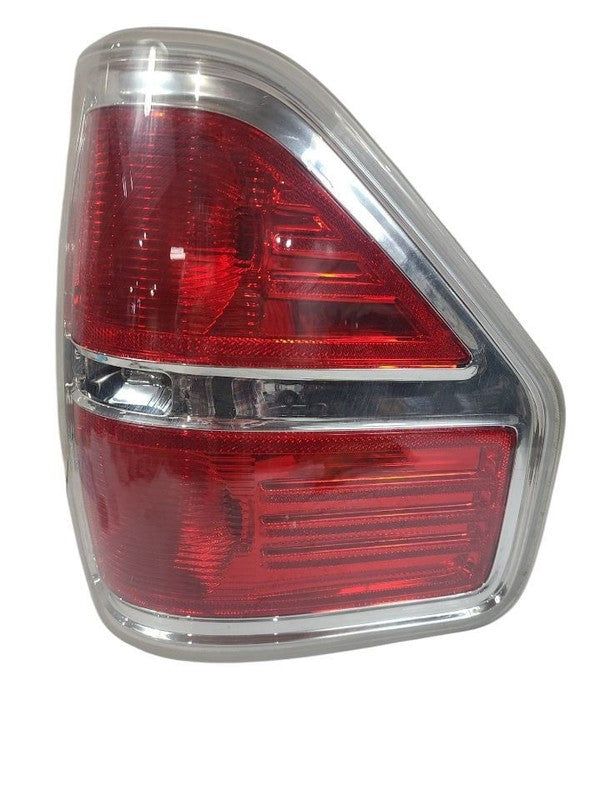 Driver Tail Light Styleside Bright Border Fits 09-14 FORD F150 PICKUP 