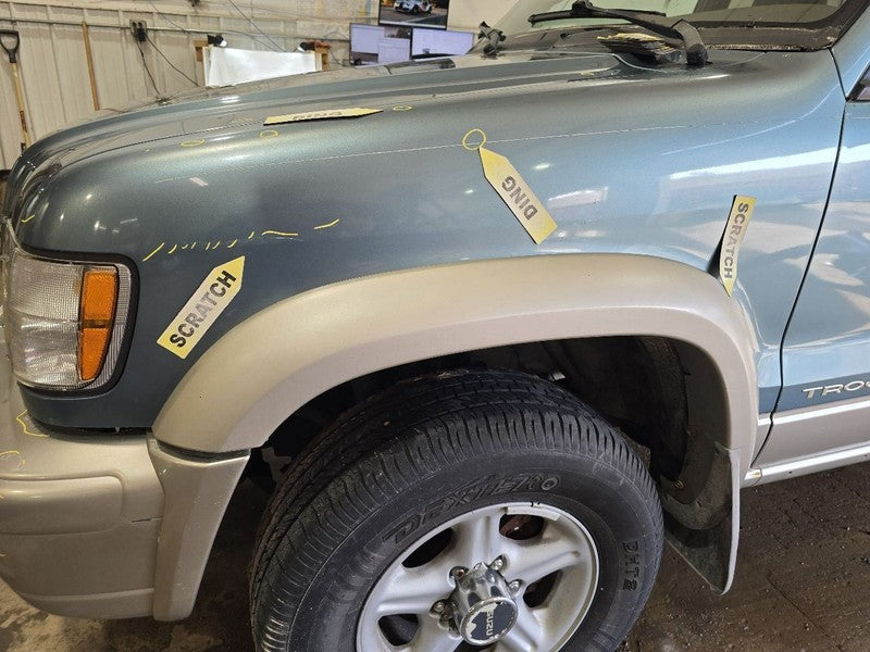 Driver Left Fender With Fender Flare Fits 98-02 ISUZU TROOPER 646684