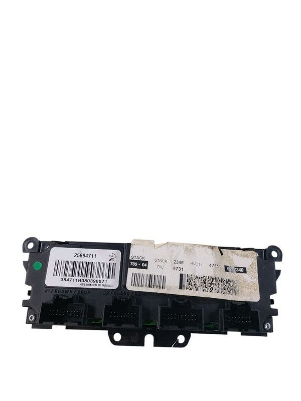 Temperature Control Front Automatic Control Opt CJ2 Fits 08-12 ENCLAVE