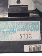 Chassis ECM Suspension Control Center Dash Fits 05-07 SEQUOIA 664279