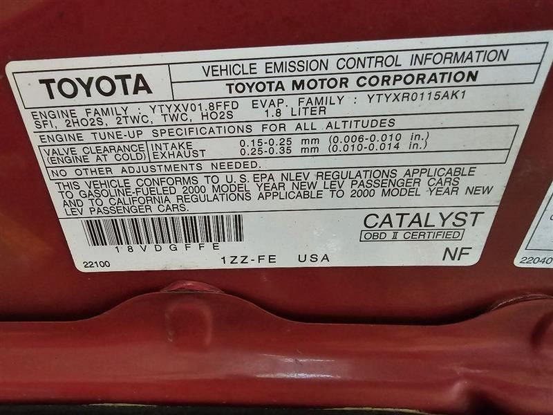Passenger Right Side View Mirror Power Fits 00-05 MR2 589401