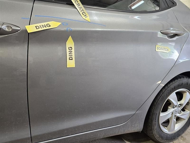 Driver Rear Side Door Electric Sedan Fits 11-16 ELANTRA 591137
