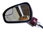 Driver Side View Mirror Power Removable Painted Cover Fits 15-17 FUSIO