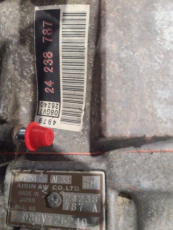 Automatic Transmission 5 Speed 3.4L FWD Opt M09 Fits 07-09 EQUINOX 666