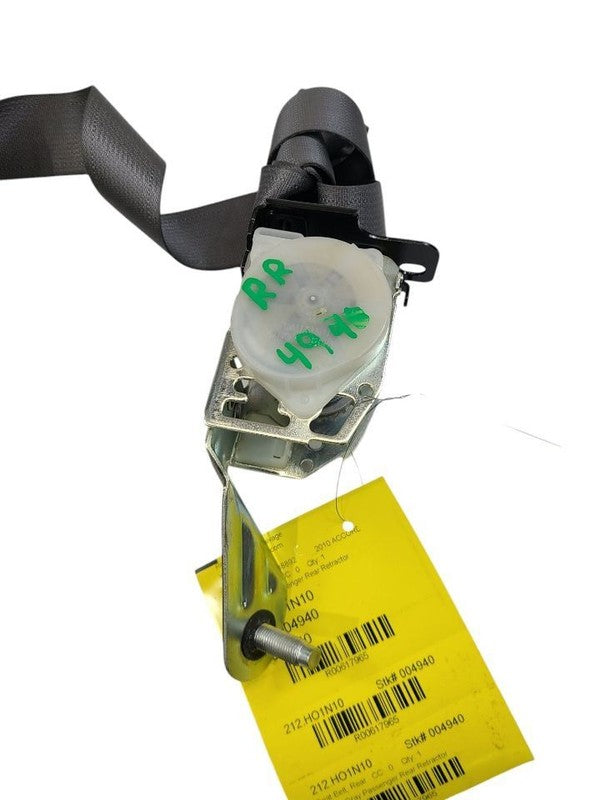 ACCORD    2010 Seat Belt Rear 617965