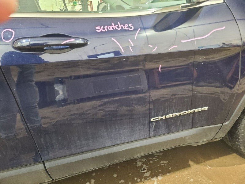 Passenger Front Door Electric Tempered Glass Fits 14-18 CHEROKEE 65833