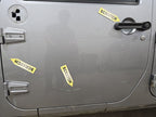 Driver Front Door VIN W 6th Digit Jk Body Full Door Fits 11-18 WRANGLE
