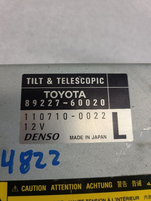 Chassis ECM Memory Tilt And Telescopic Kick Panel Fits 98-02 LEXUS LX4