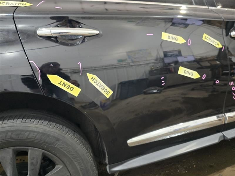 Passenger Right Rear Side Door Fits 13 INFINITI JX35 600444
